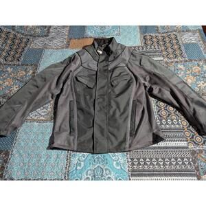 Alpinestar Men's weather resistant Riding armored Jacket Size XL Grey